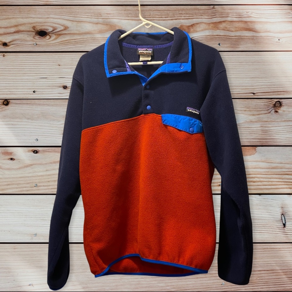 Patagonia Synchilla Snap T Pullover- Size Medium